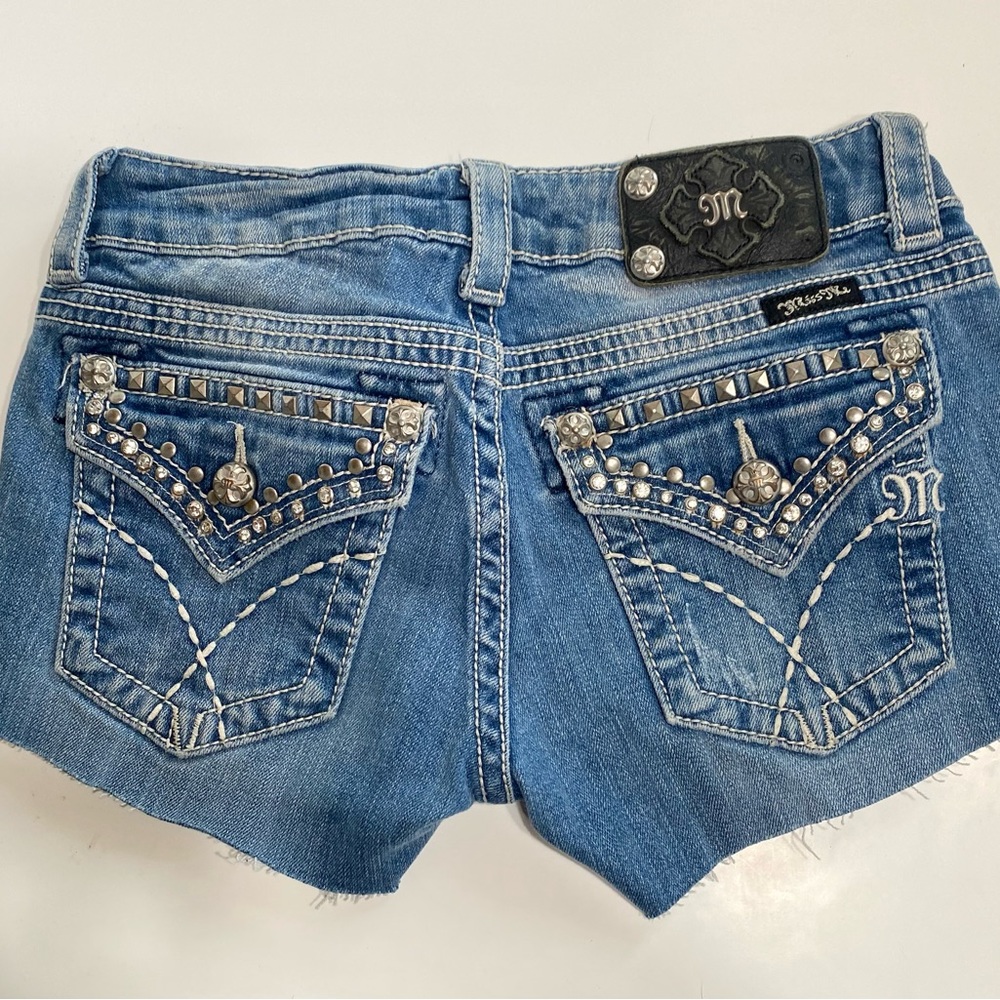 Miss Me Cutoff Shorts style JW6071B Boot Size 27 MissMe